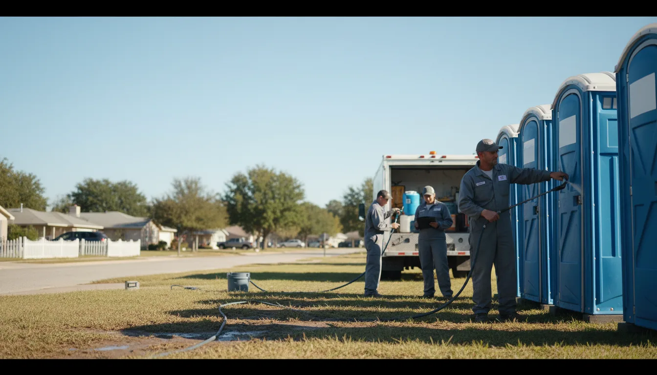 Long-Term Portable Toilet Rental in Scotland, GA near me